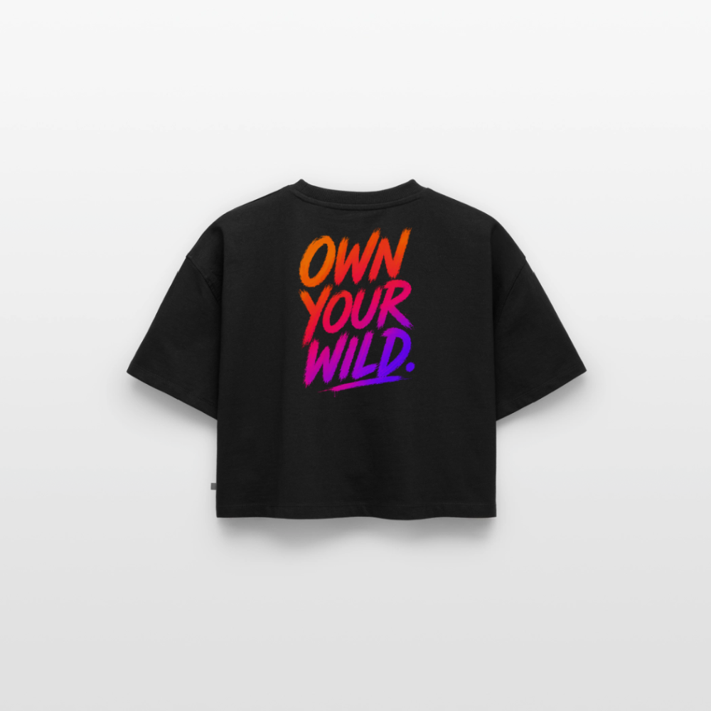 T-shirt Crop Top Oversize | WILD STUDIO – Image 6