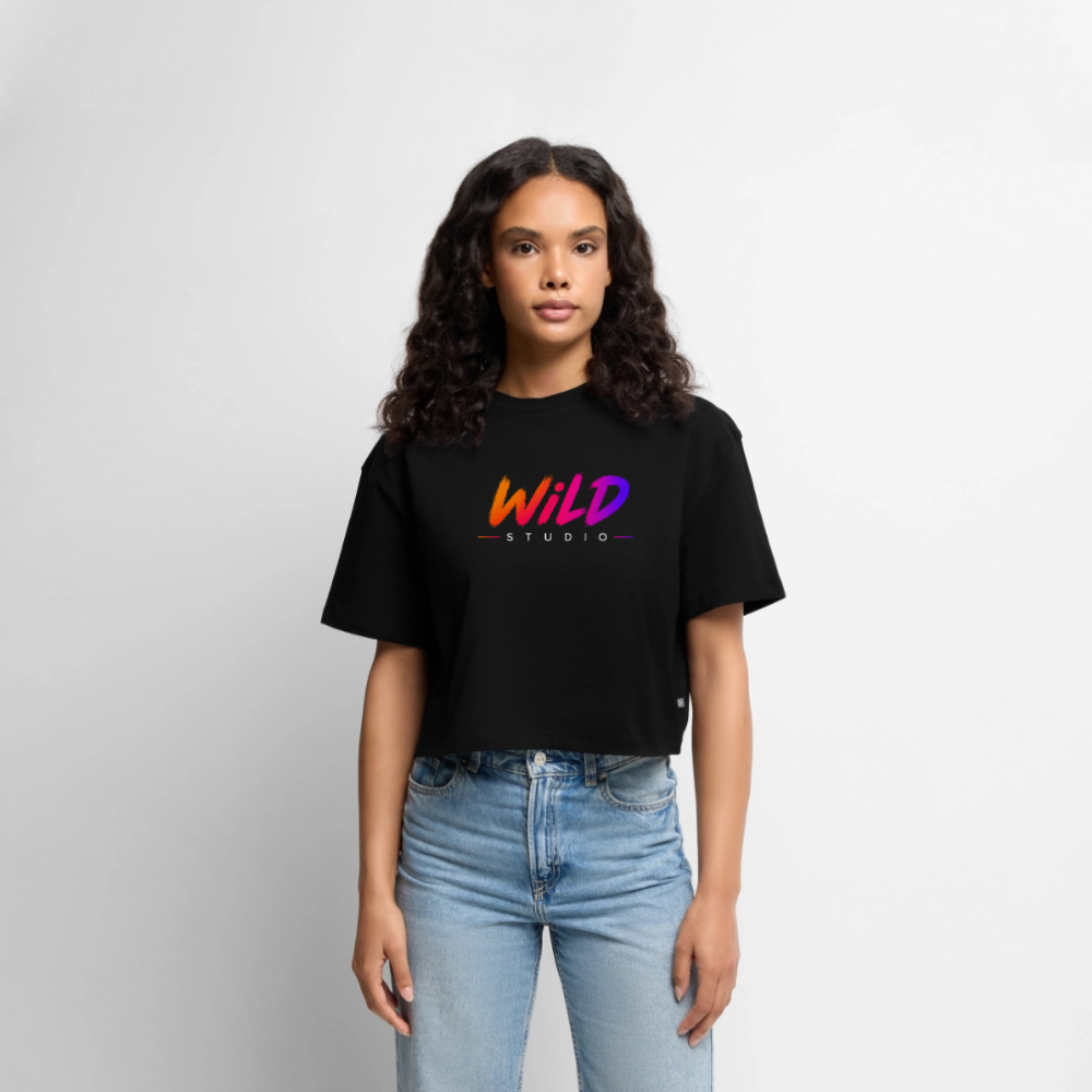 T-shirt Crop Top Oversize | WILD STUDIO – Image 2